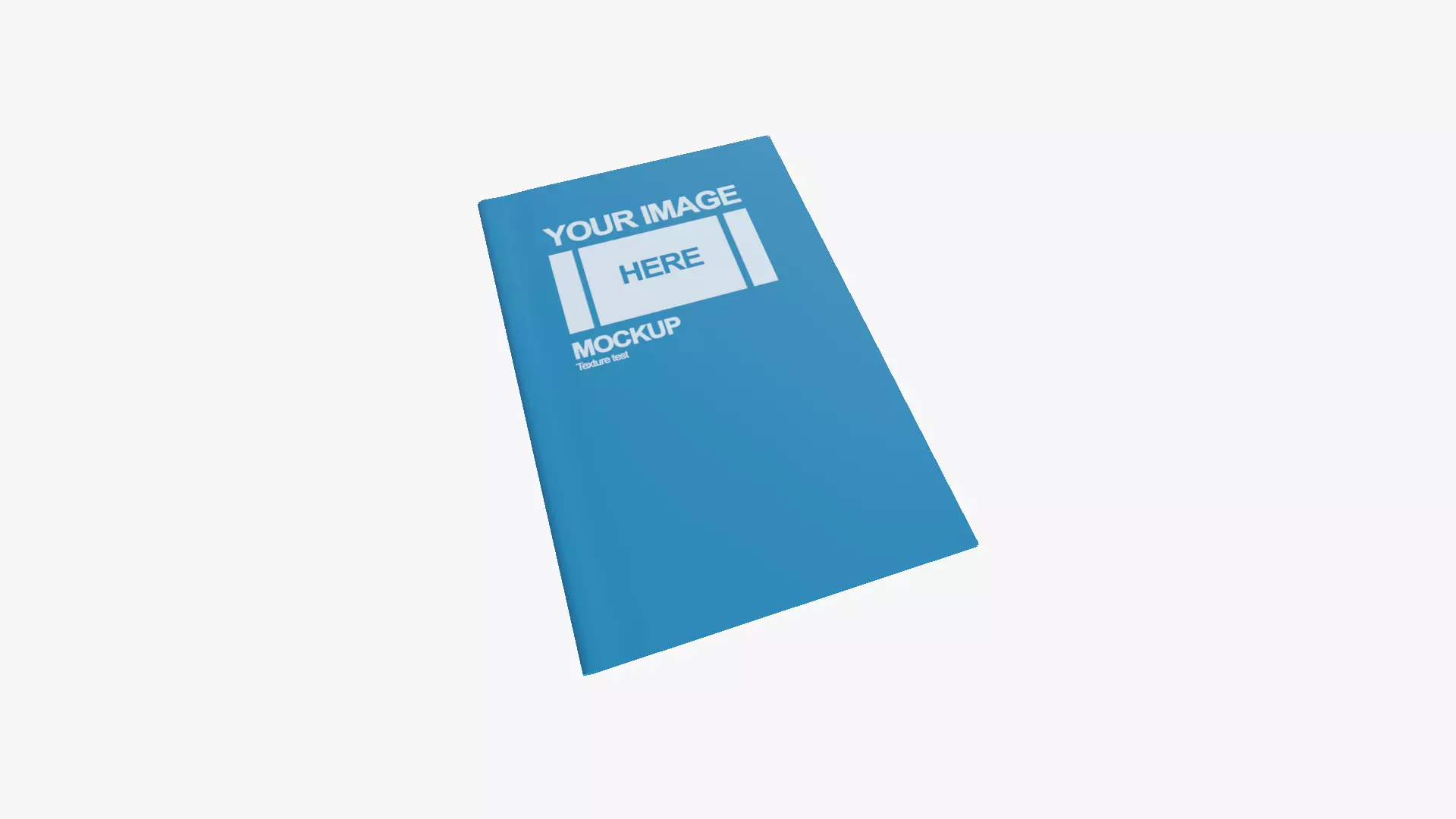 Newspaper A05 - Blank Mock Up Basic Template Low-poly 3D model_0