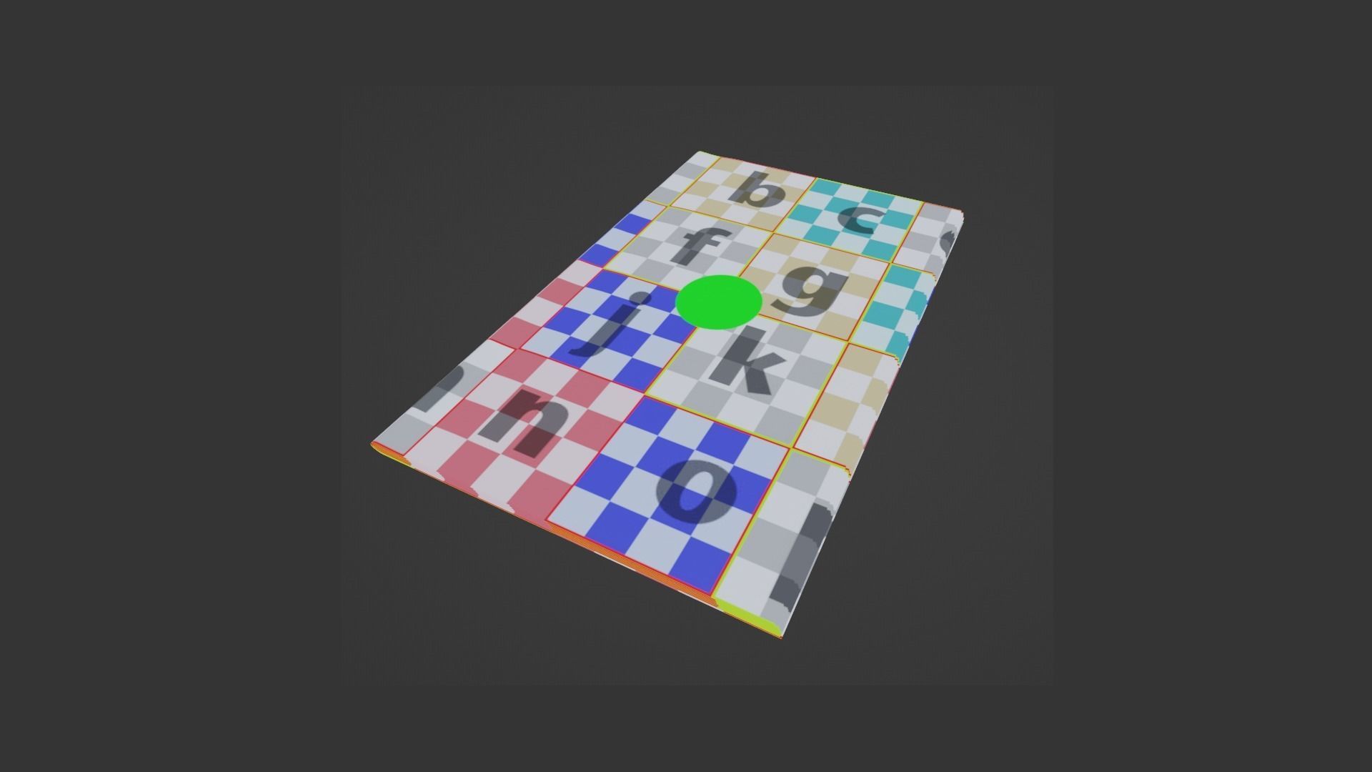 Newspaper A05 - Blank Mock Up Basic Template Low-poly 3D model_3