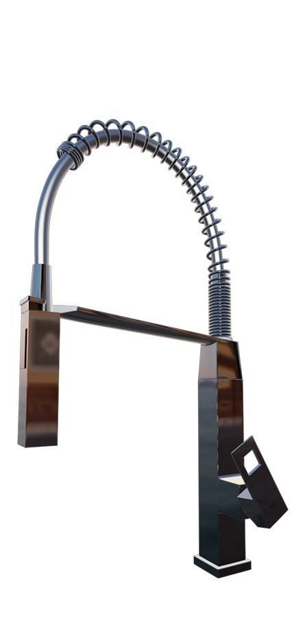 Grohe Product-faucet-SINGLE LEVER SINK MIXER Low-poly 3D model_1