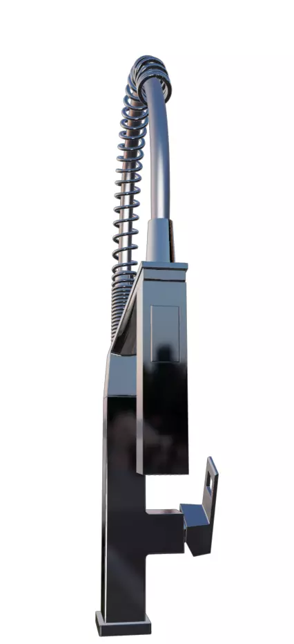 Grohe Product-faucet-SINGLE LEVER SINK MIXER Low-poly 3D model_0