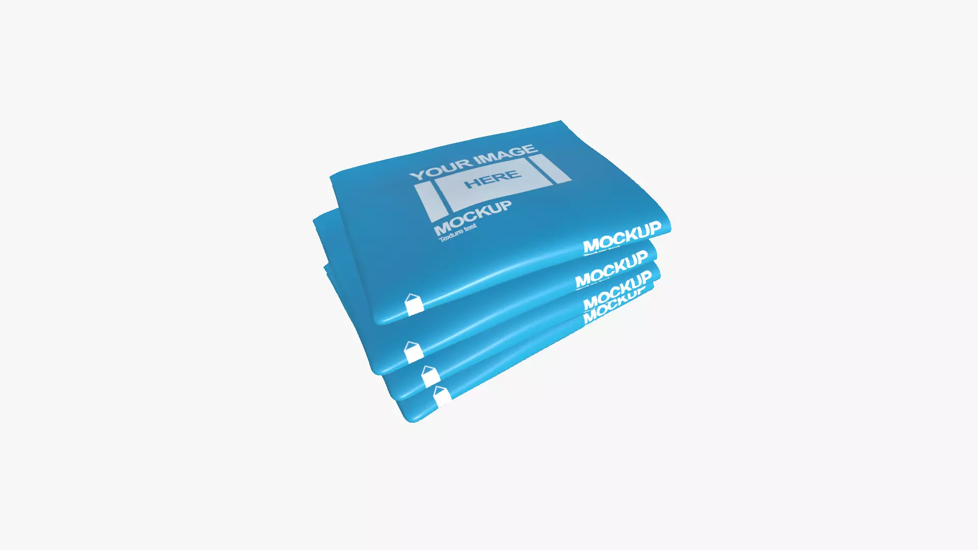Newspaper A06 - Blank Mock Up Basic Template Low-poly 3D model