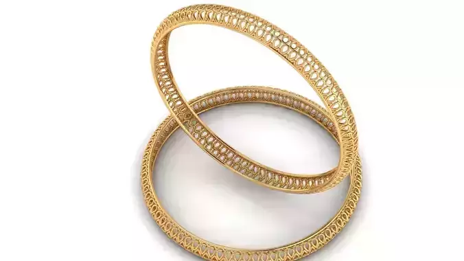 Turkey Gold Bangle Bracelet 