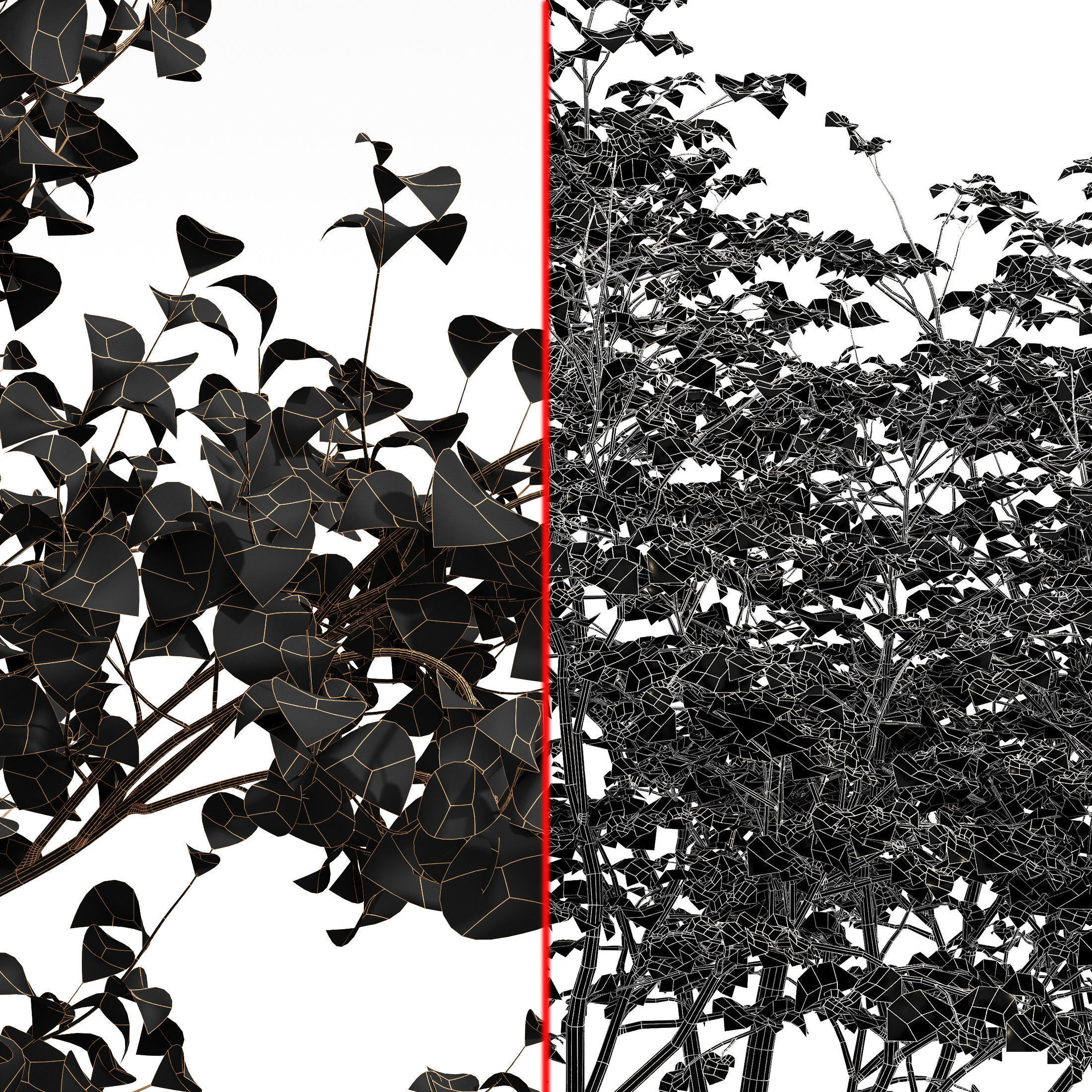 8 Different SETS Of Trees SET VOL10 3D Model Collection_25