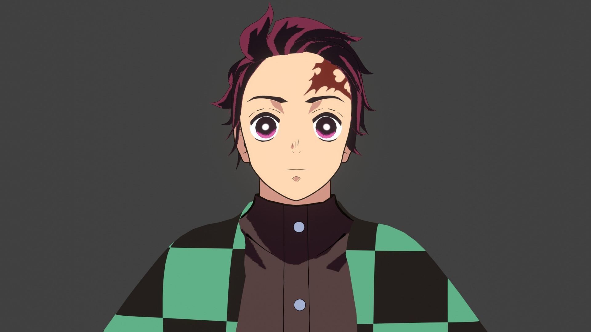 Demon Slayer Tanjiro Kamado 3D model_3