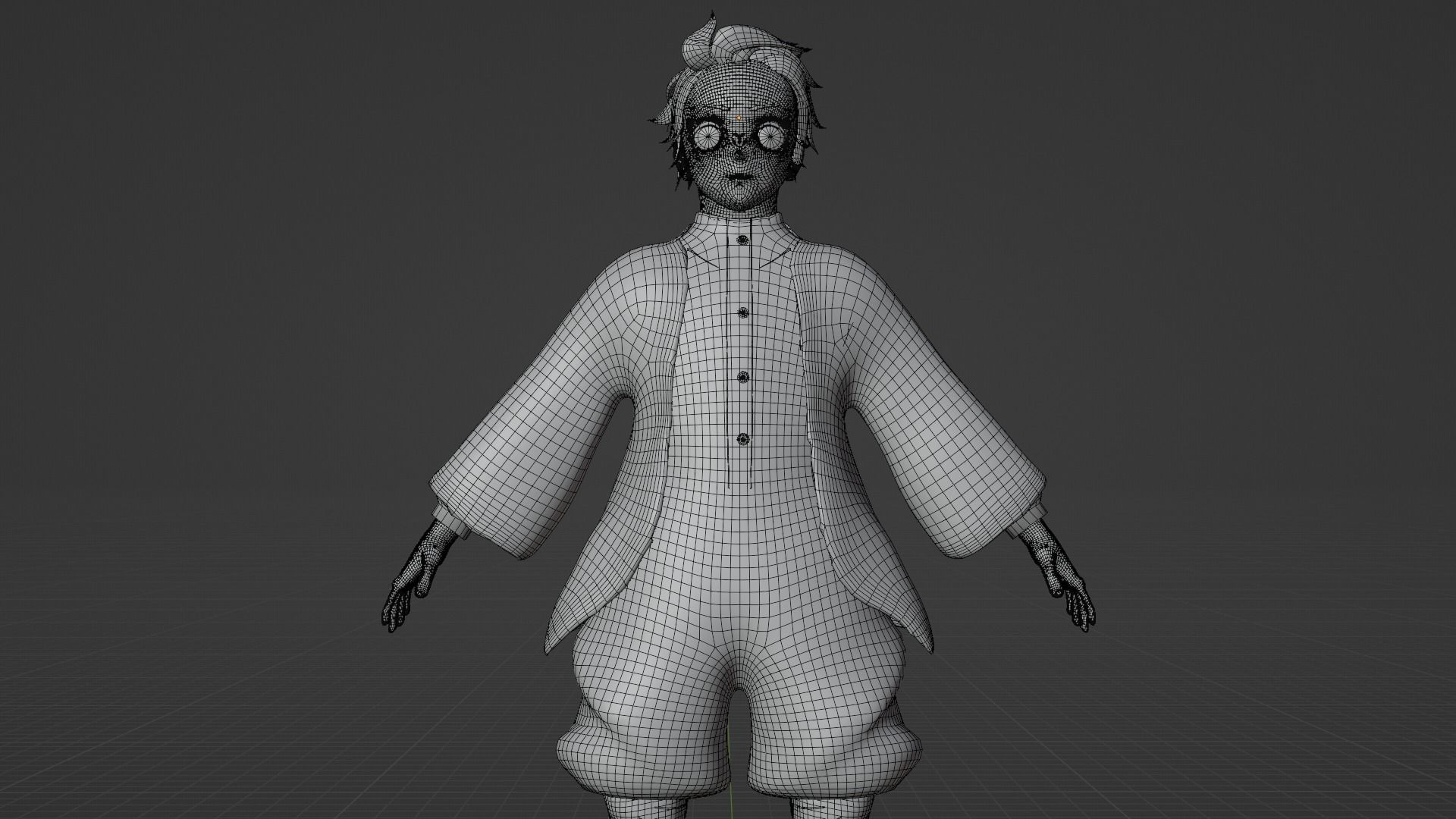 Demon Slayer Tanjiro Kamado 3D model_8