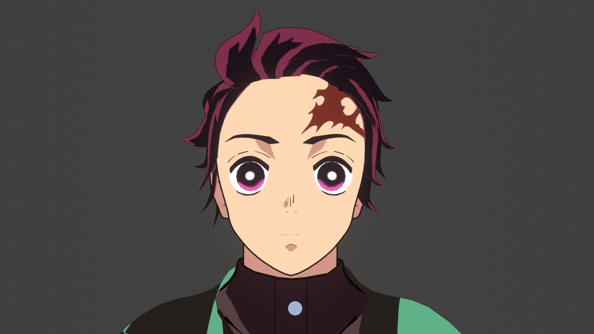 Demon Slayer Tanjiro Kamado 3D model_4