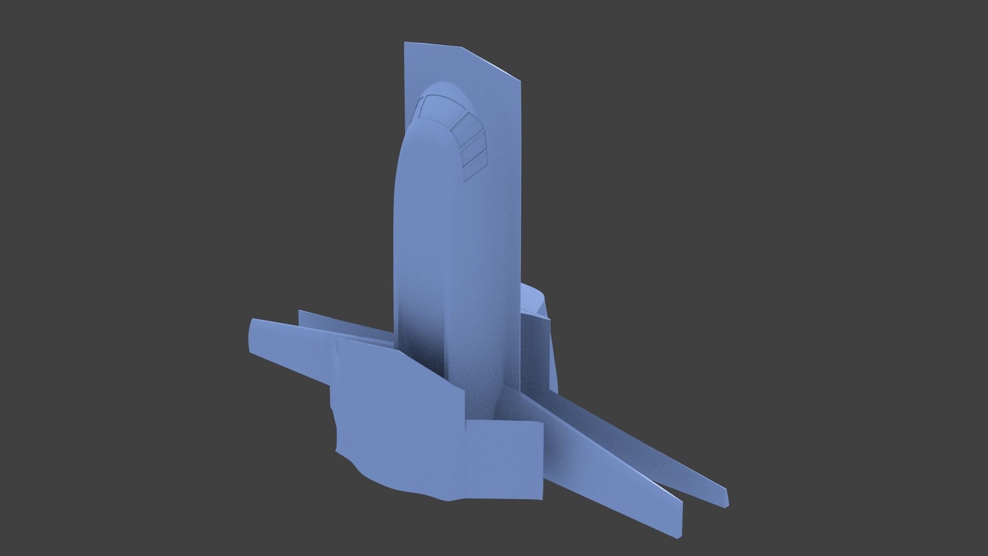 Northrop Tacit Blue 3D print model_5