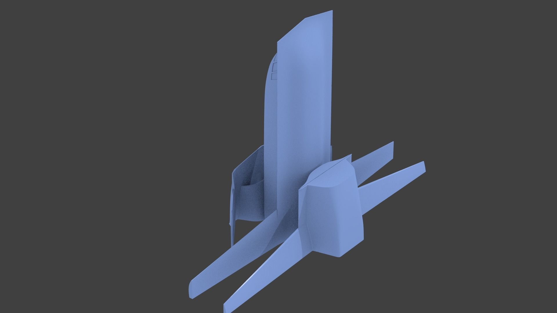 Northrop Tacit Blue 3D print model_6