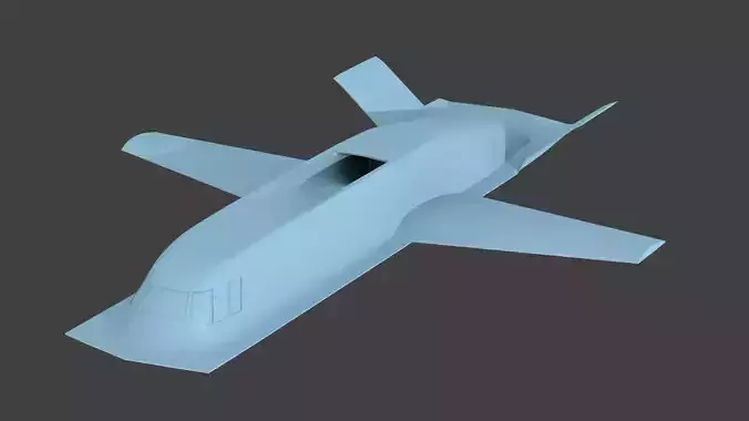 Northrop Tacit Blue 3D print model
