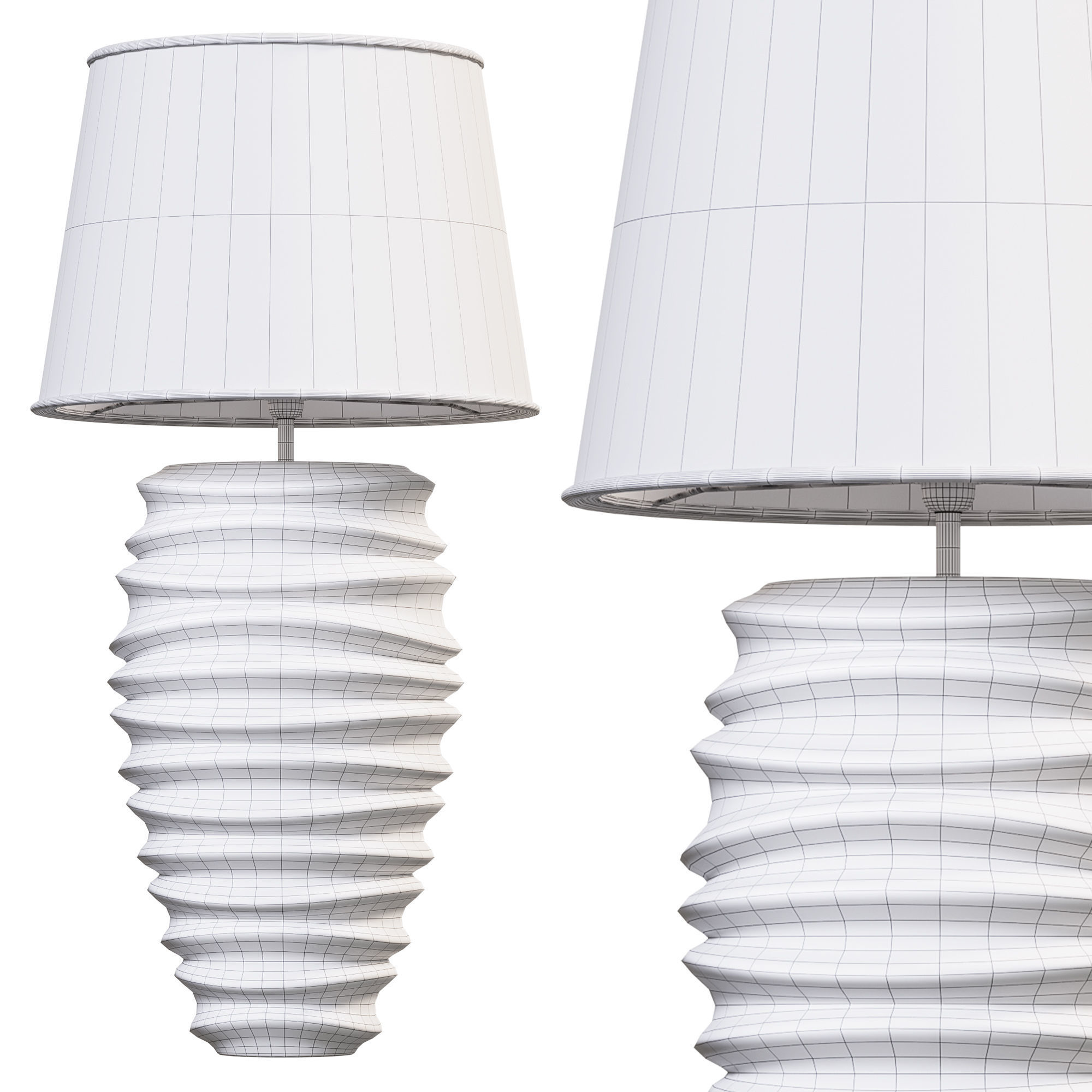 TRIER Table Lamp by Archiexpo 3D model_2