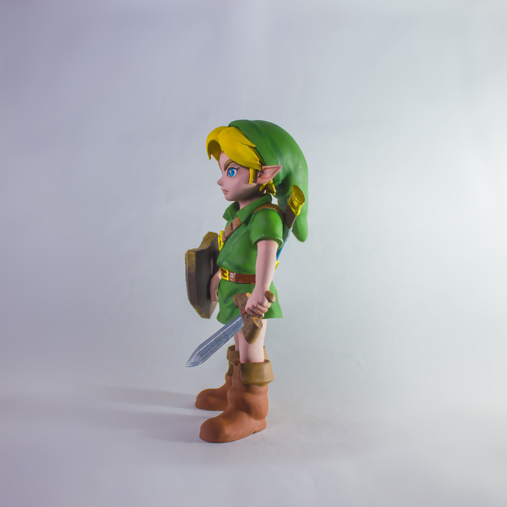 Link child from Ocarina of time 3D print model_3