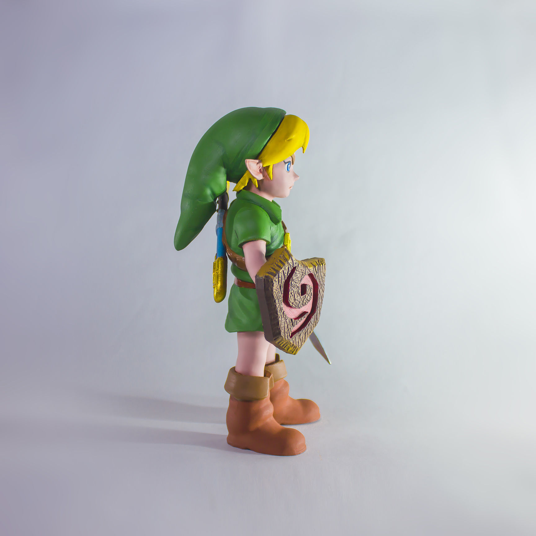 Link child from Ocarina of time 3D print model_1