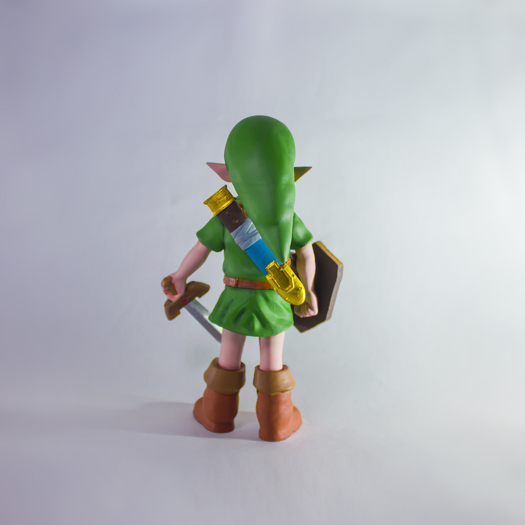 Link child from Ocarina of time 3D print model_2