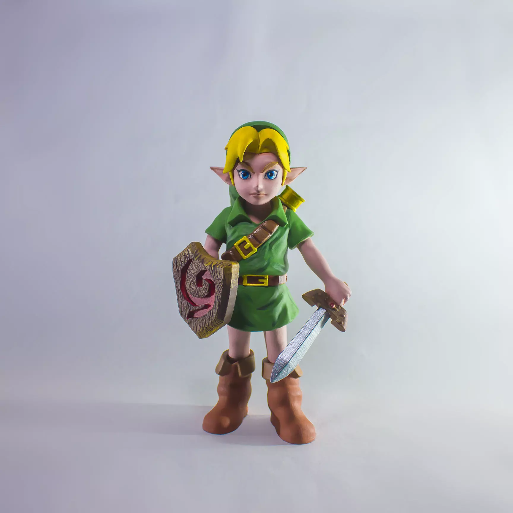 Link child from Ocarina of time 3D print model_0