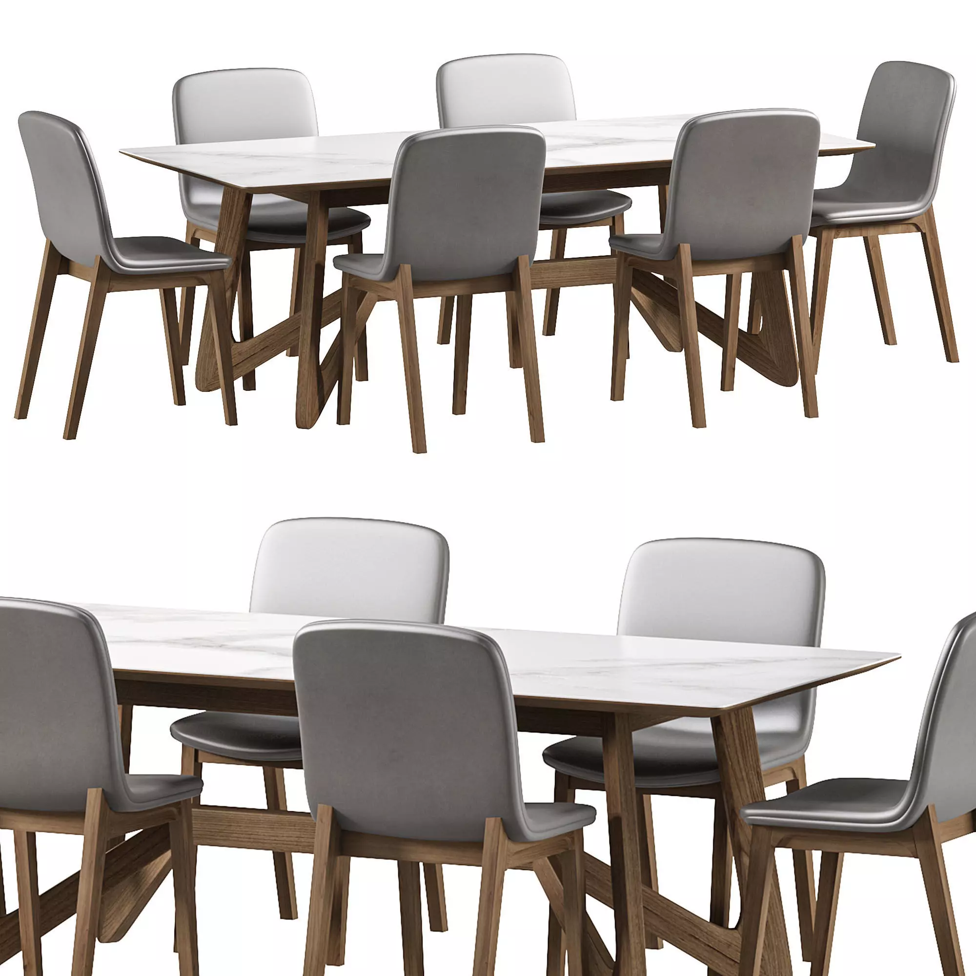 Dining Table AR21242 23 By LaLume 3D model_0