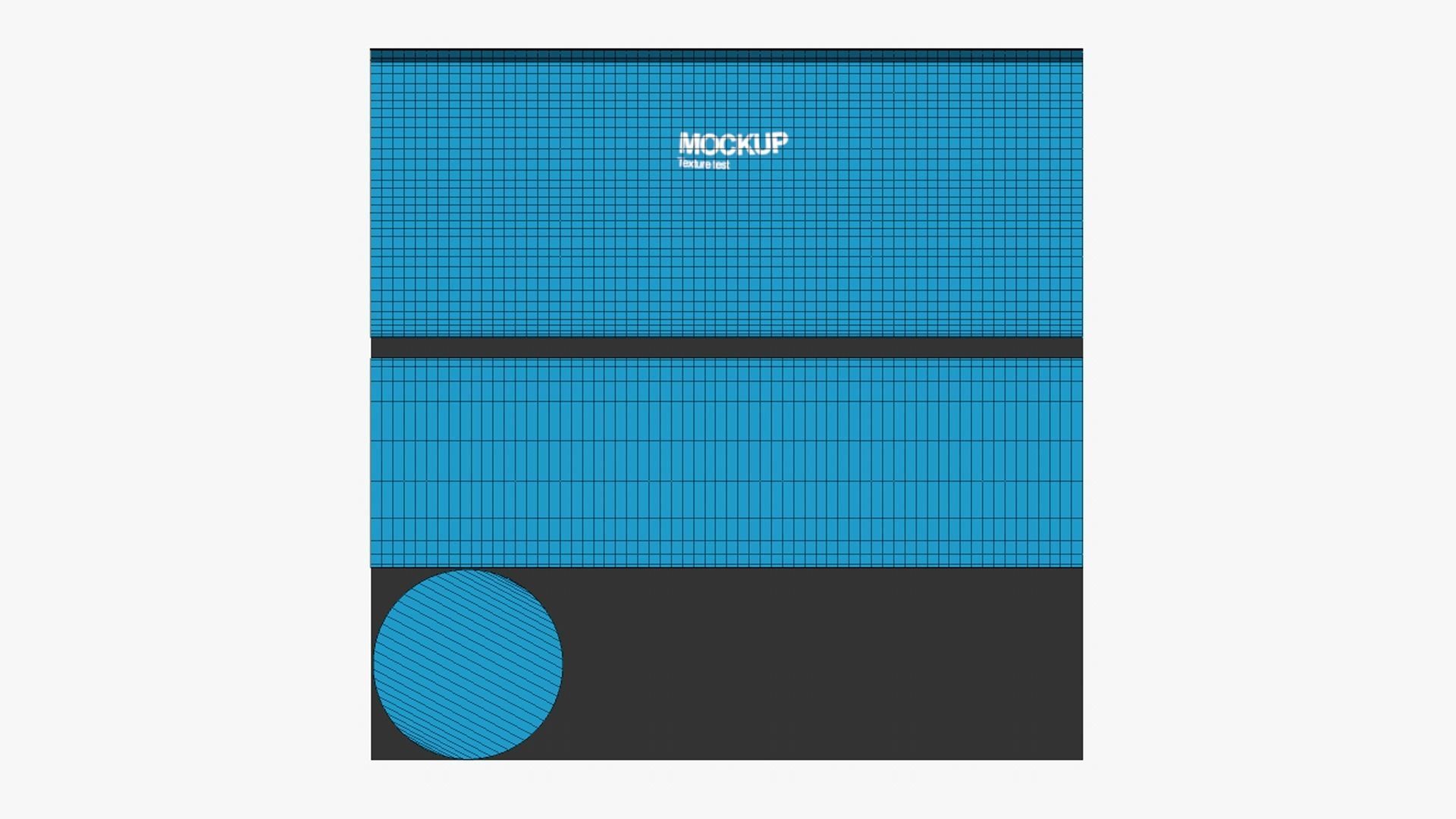 Trophy Award A01 - Blank Mock Up Basic Template Low-poly 3D model_6