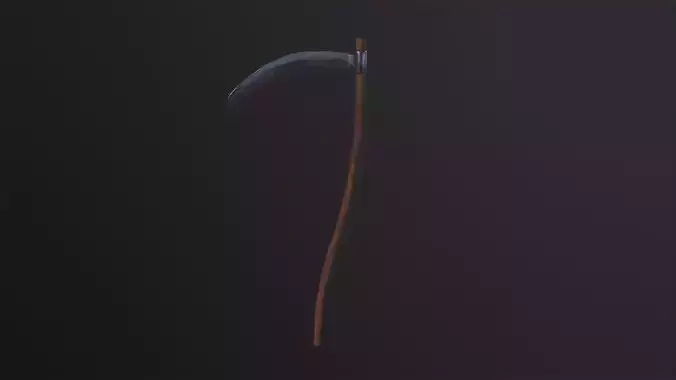 Scythe 3D Model Low-poly 3D model