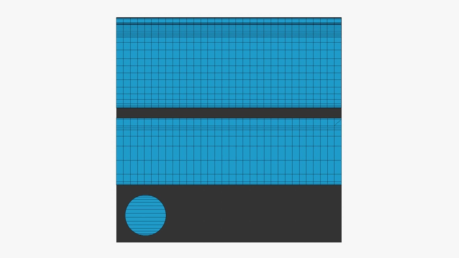 Trophy Award A02 - Blank Mock Up Basic Template Low-poly 3D model_12