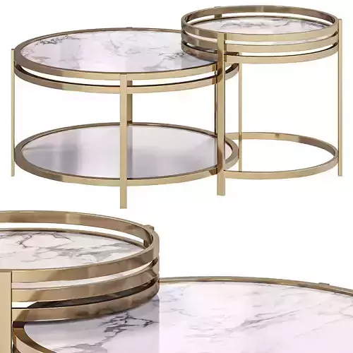 Designer coffee table LaLume AP00120  3D model