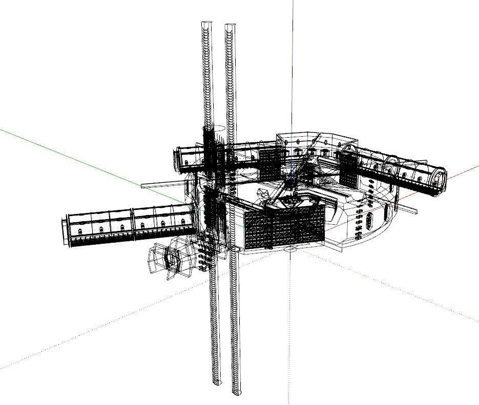 Sci-Fi Interior 3D model_18
