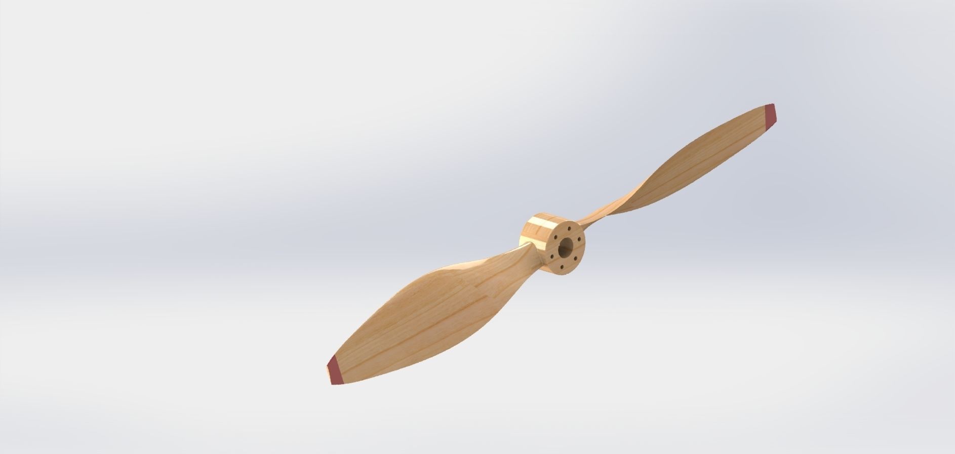 High-Performance 3D Propeller Design Detailed SolidWorks Model 3D print model_2