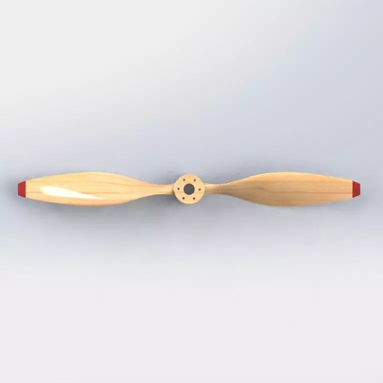 High-Performance 3D Propeller Design Detailed SolidWorks Model 3D print model_0