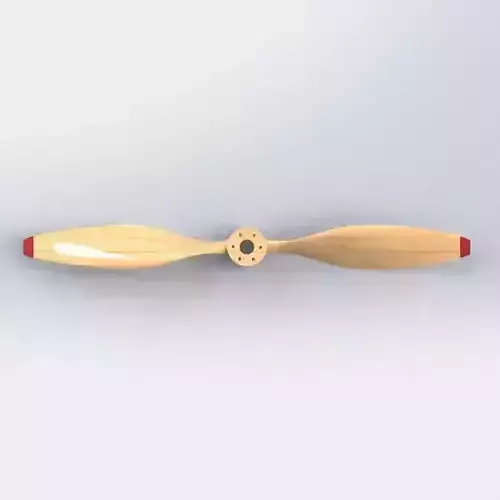 High-Performance 3D Propeller Design Detailed SolidWorks Model 3D print model