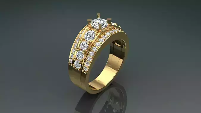 Ring Men D16 3D print model