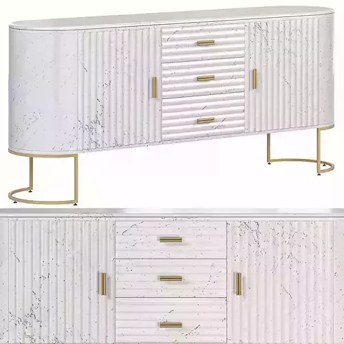 GLESS SIDEBOARD by Vicalconcept