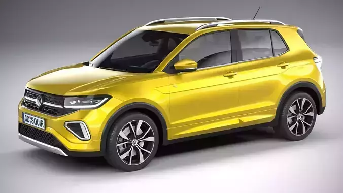 Volkswagen T-Cross R-Line 2024 3D model