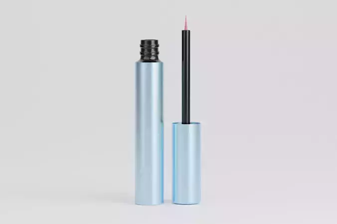 Eyelash quality 3d model Low-poly 3D model