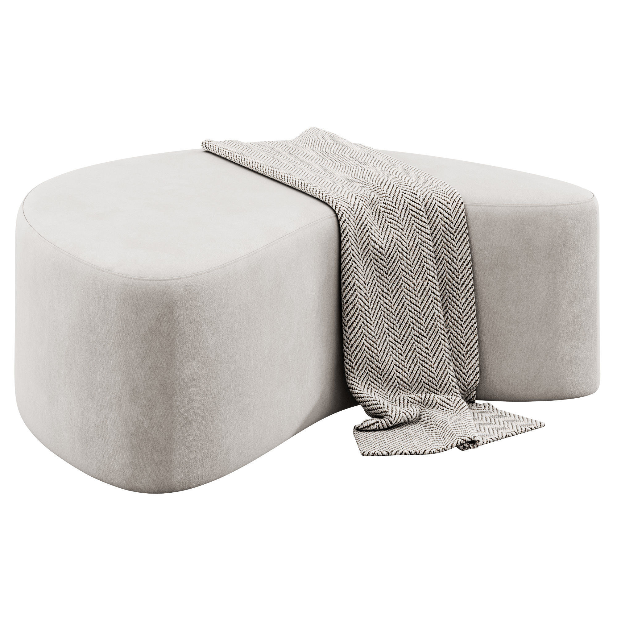 Carmen Stool by Brayden Studio 3D model_2