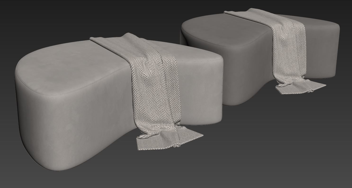 Carmen Stool by Brayden Studio 3D model_7