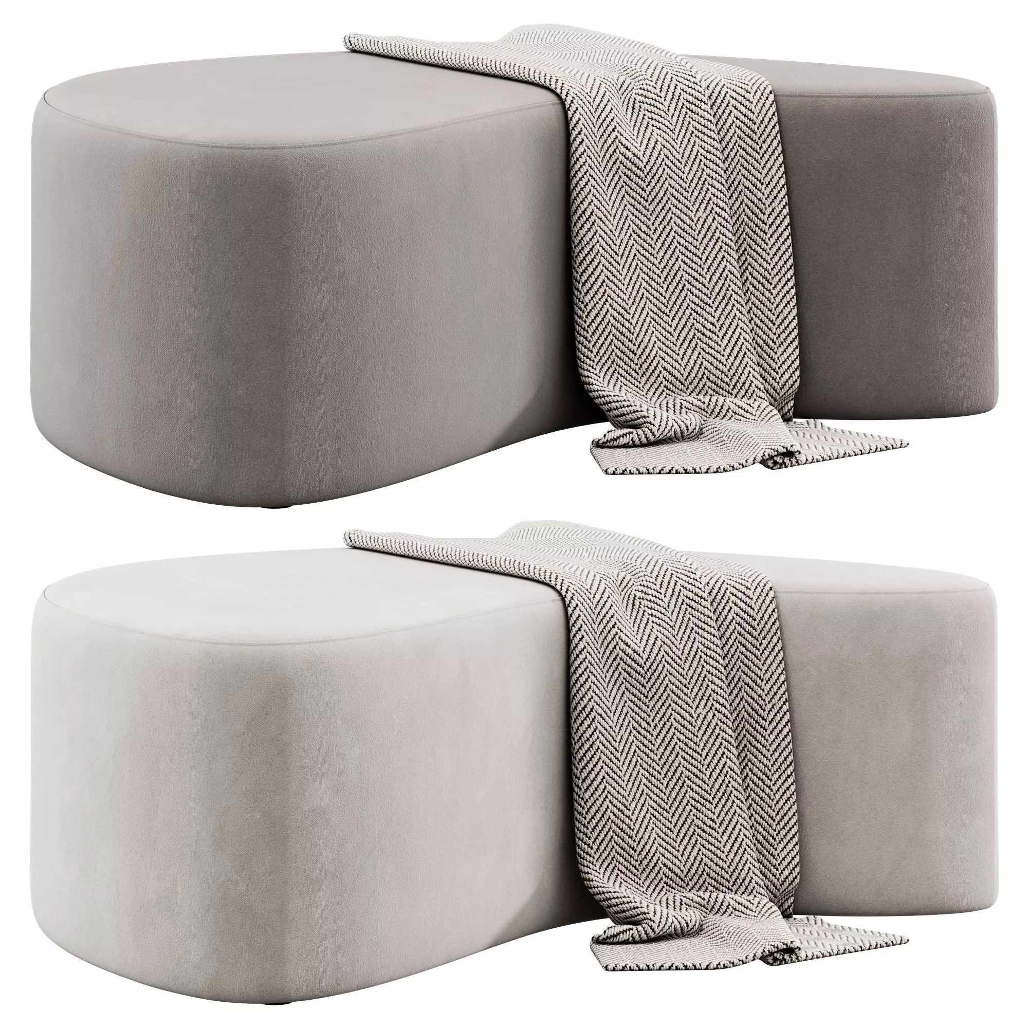 Carmen Stool by Brayden Studio 3D model_0