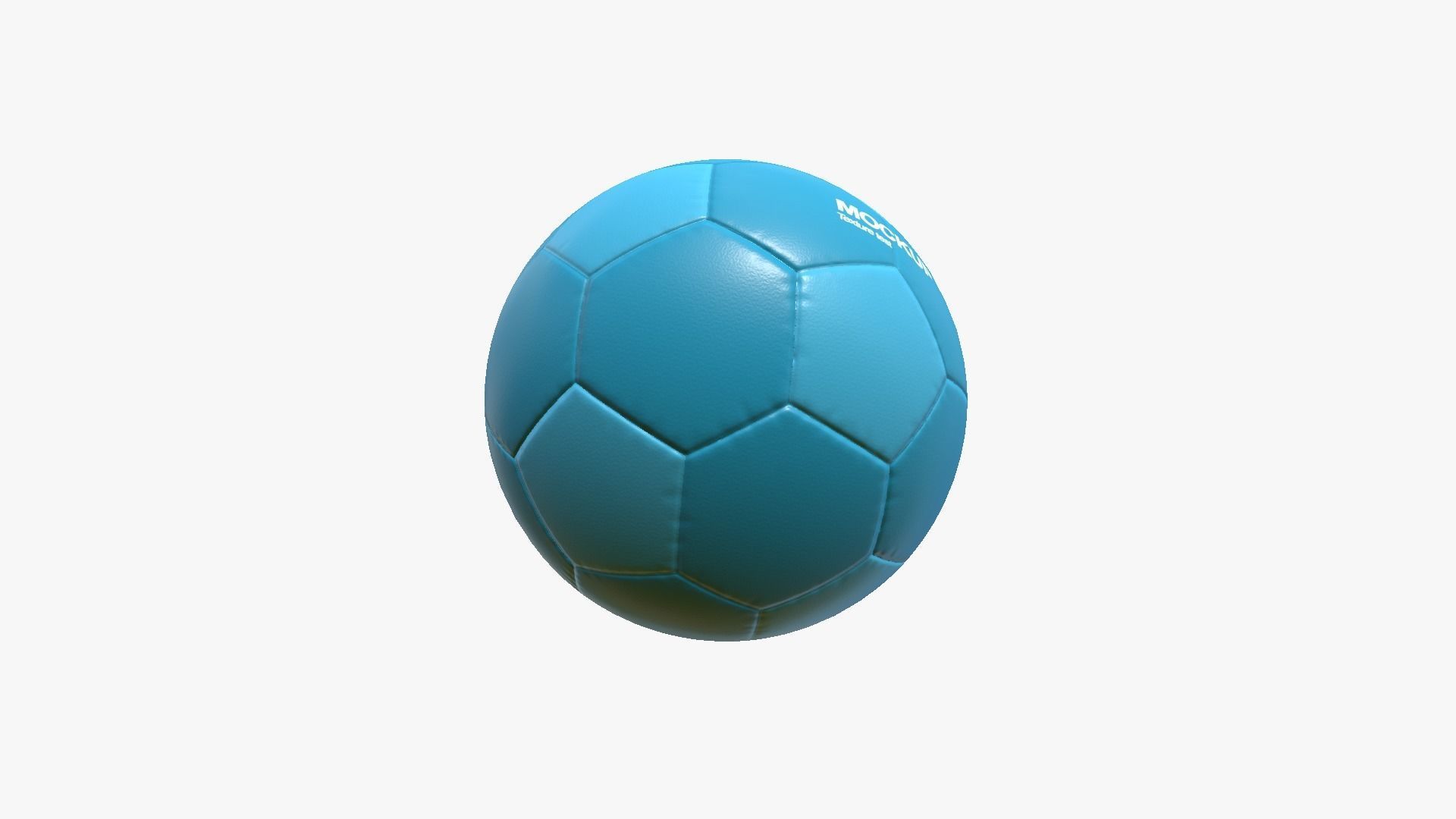 Soccer Ball 02 - Blank Mock Up Basic Template 3D model_5