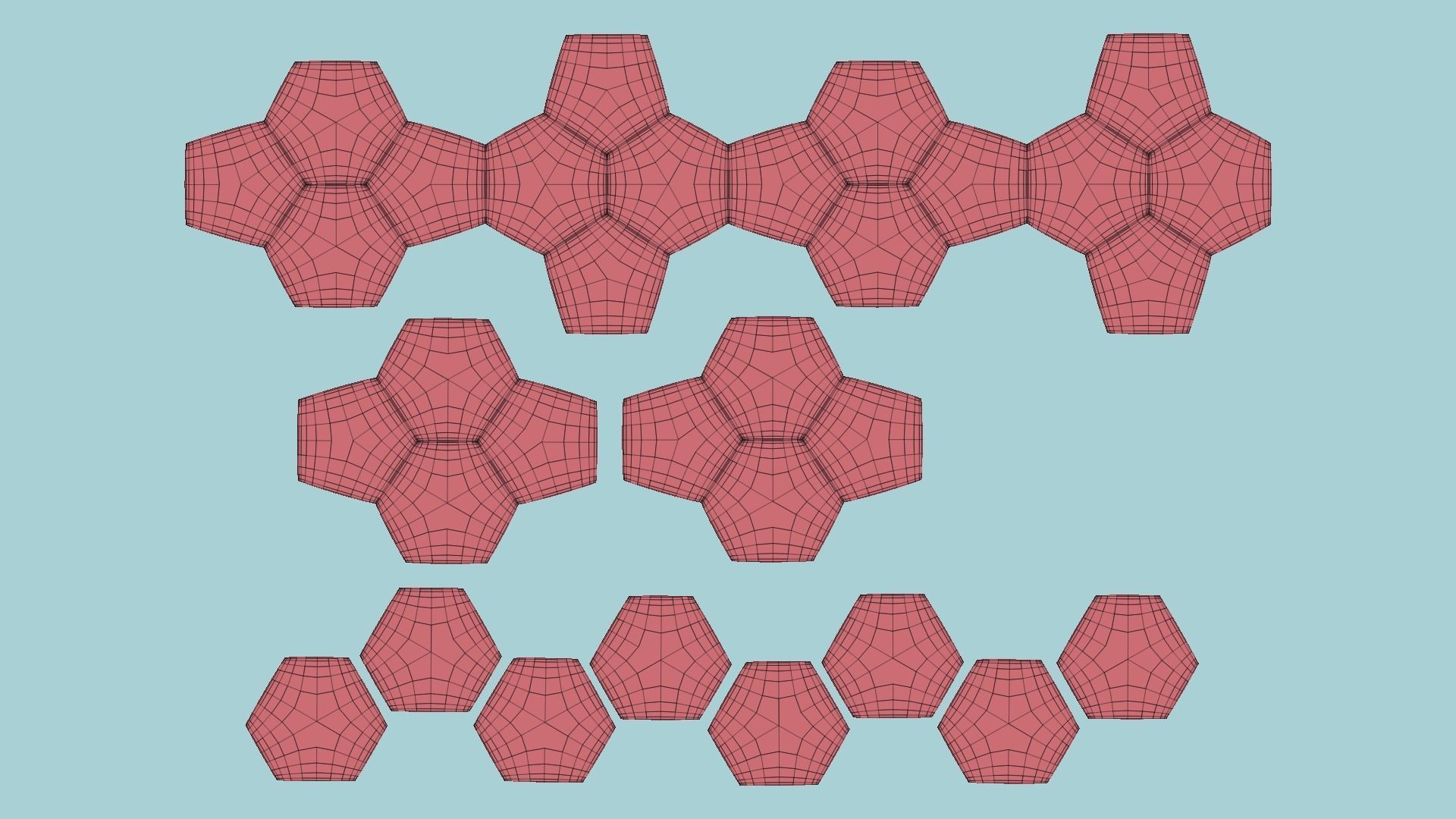 Soccer Ball 02 - Blank Mock Up Basic Template 3D model_13