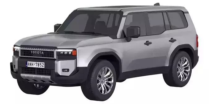 Toyota Land Cruiser 250 Prado 2024 3D model