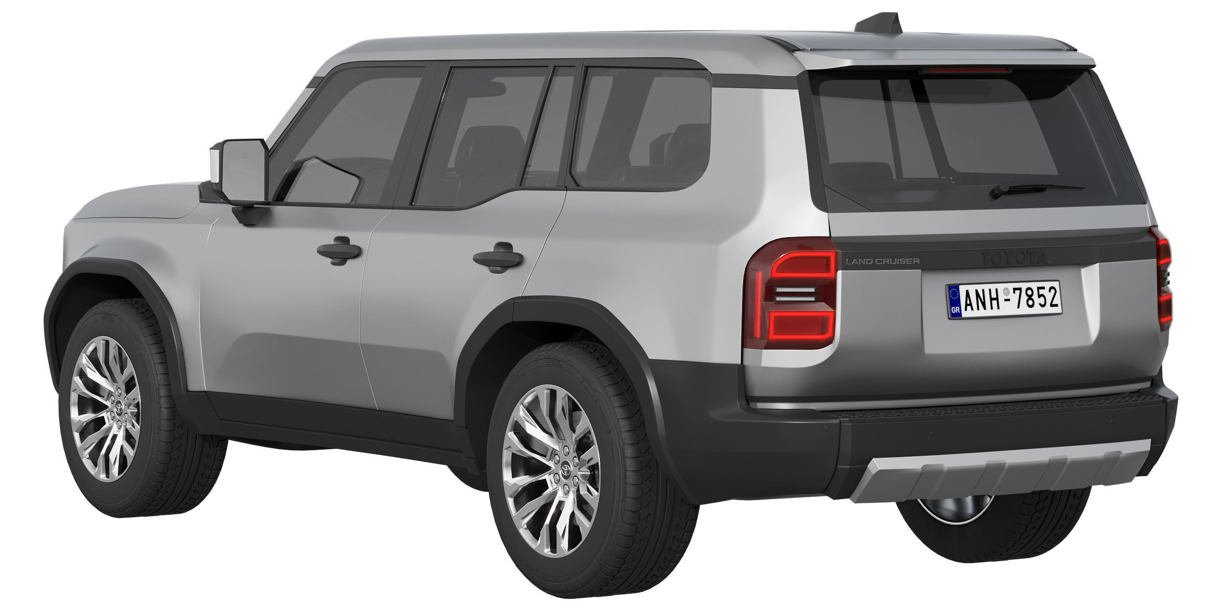 Toyota Land Cruiser 250 Prado 2024 3D model_2