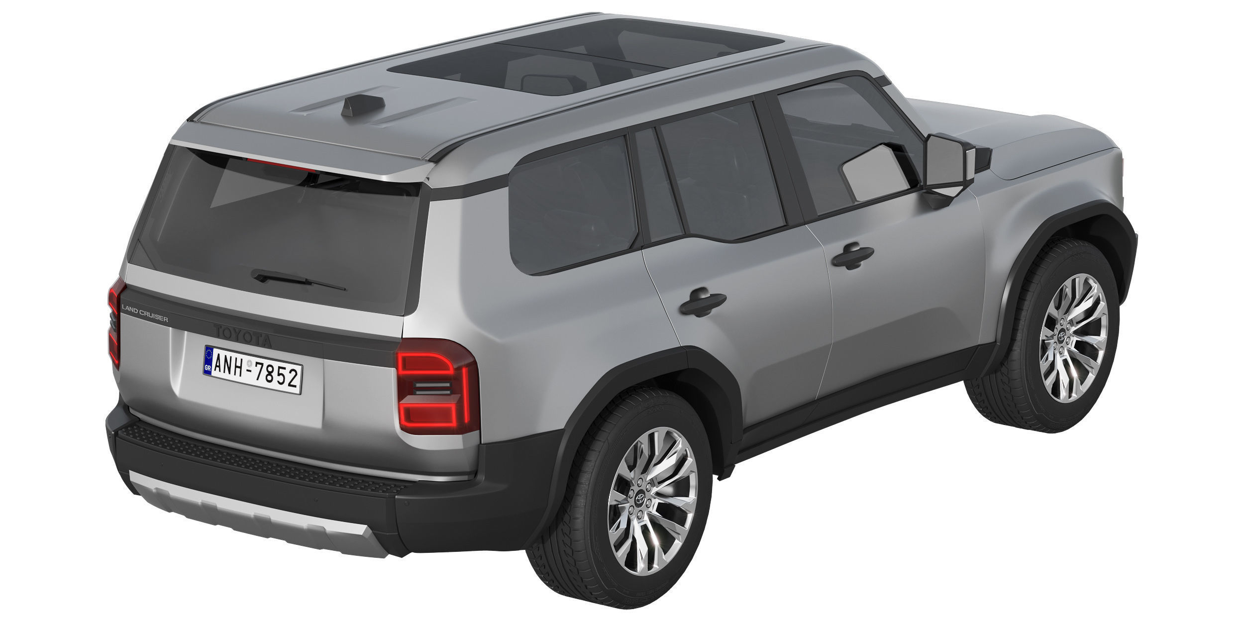 Toyota Land Cruiser 250 Prado 2024 3D model_4