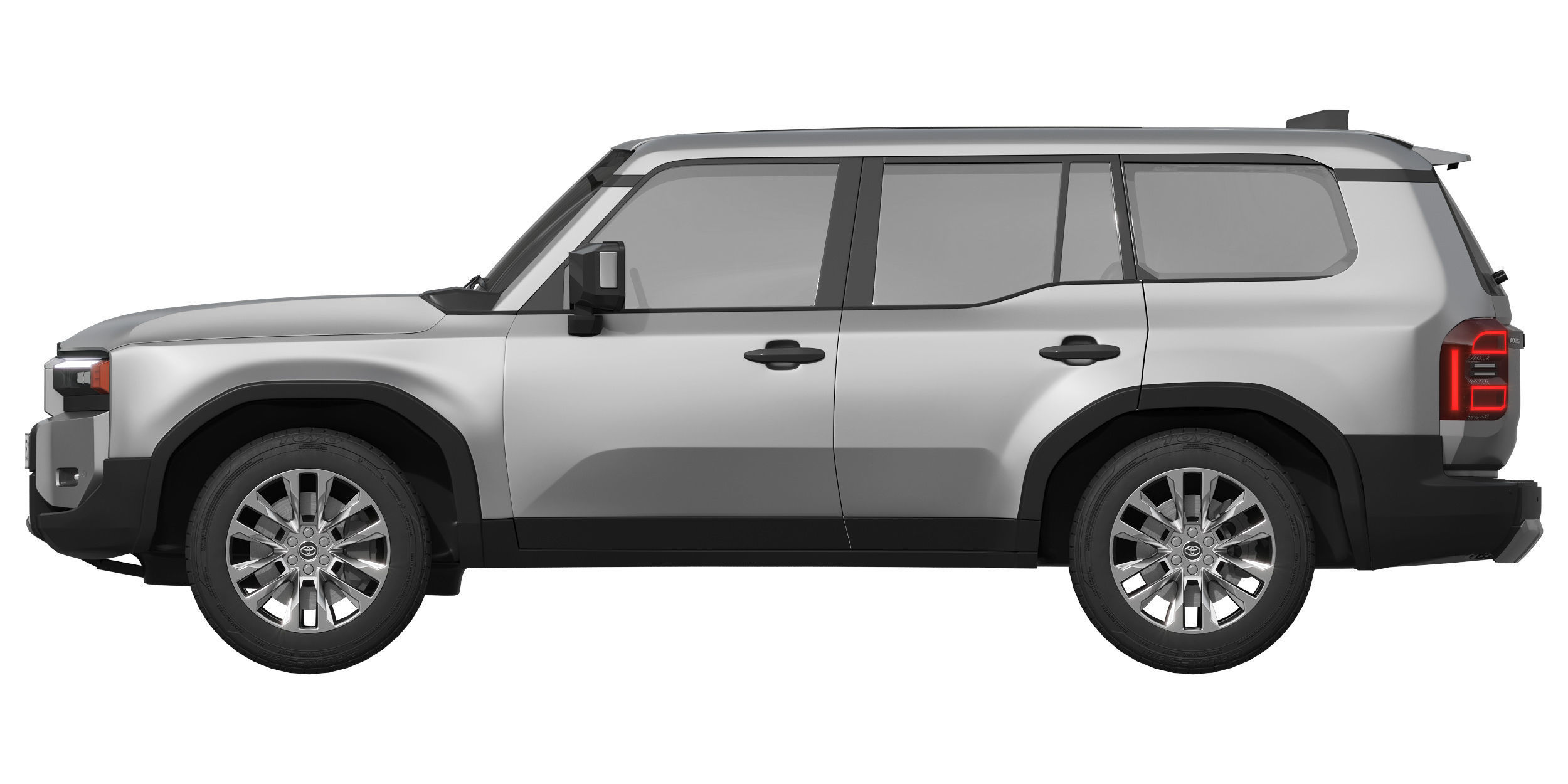 Toyota Land Cruiser 250 Prado 2024 3D model_5