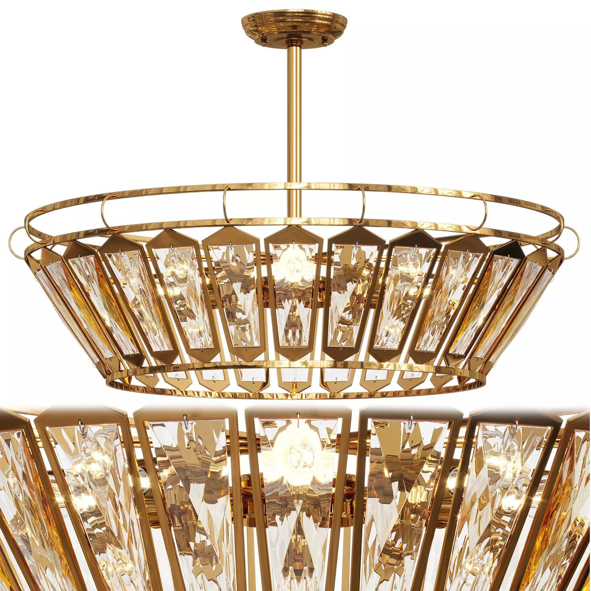 TIARET Chandelier by Lalume 3D model