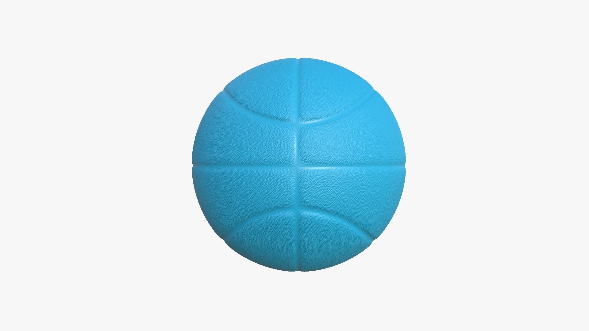 Basket Ball - Blank Mock Up Basic Template 3D model_5