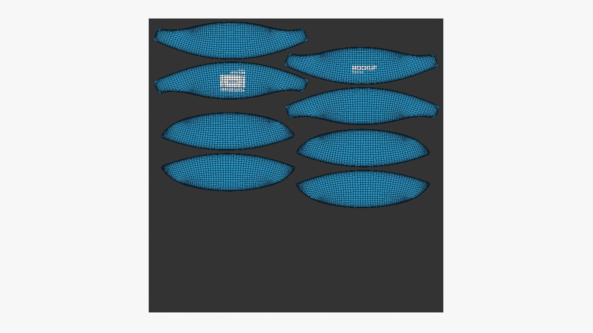 Basket Ball - Blank Mock Up Basic Template 3D model_12
