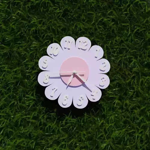 70s inspired rigged Clock