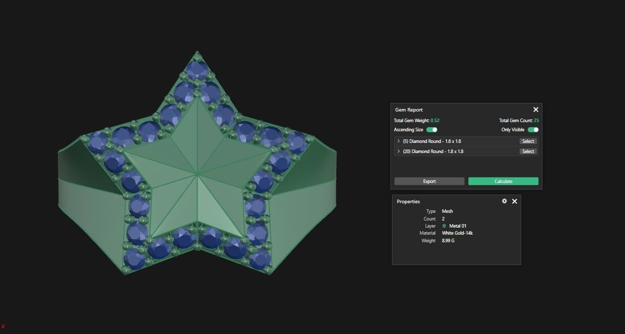 RIng Star N2 3D print model_14