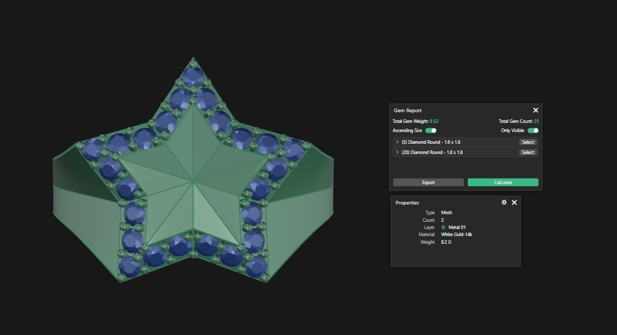RIng Star N2 3D print model_15