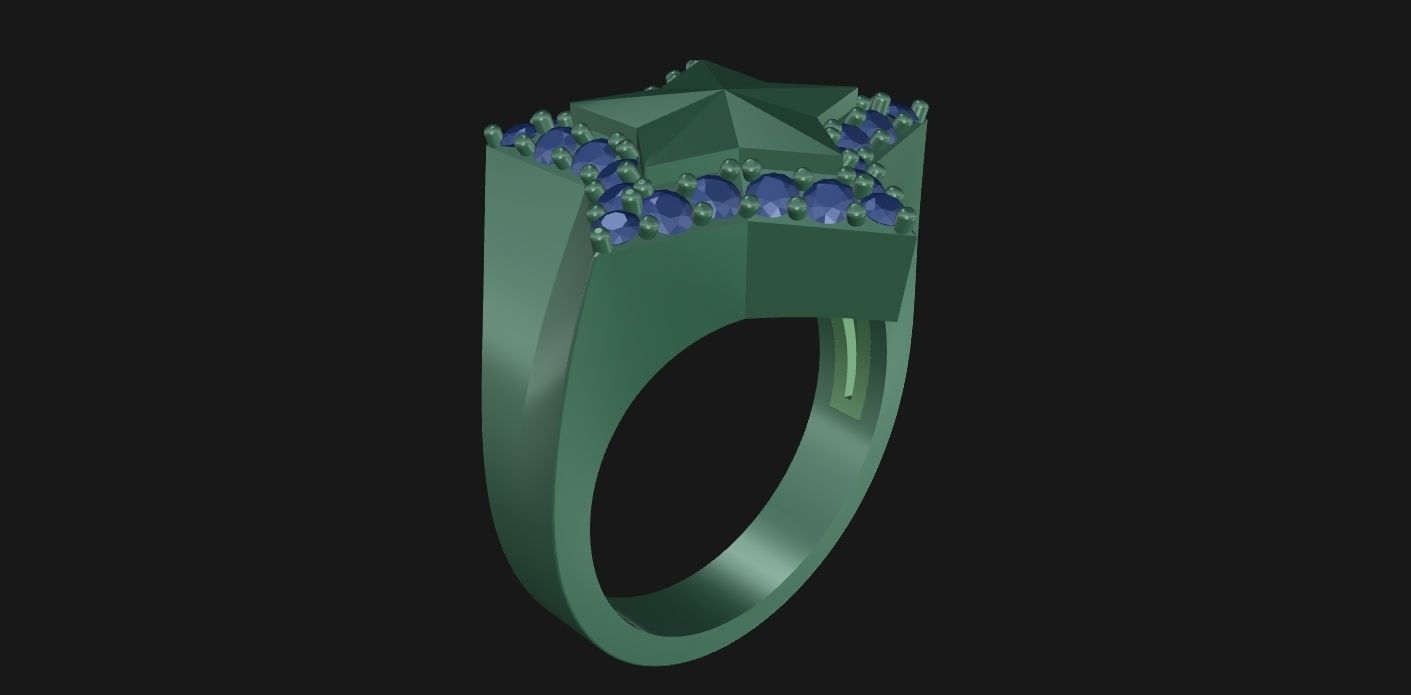 RIng Star N2 3D print model_12