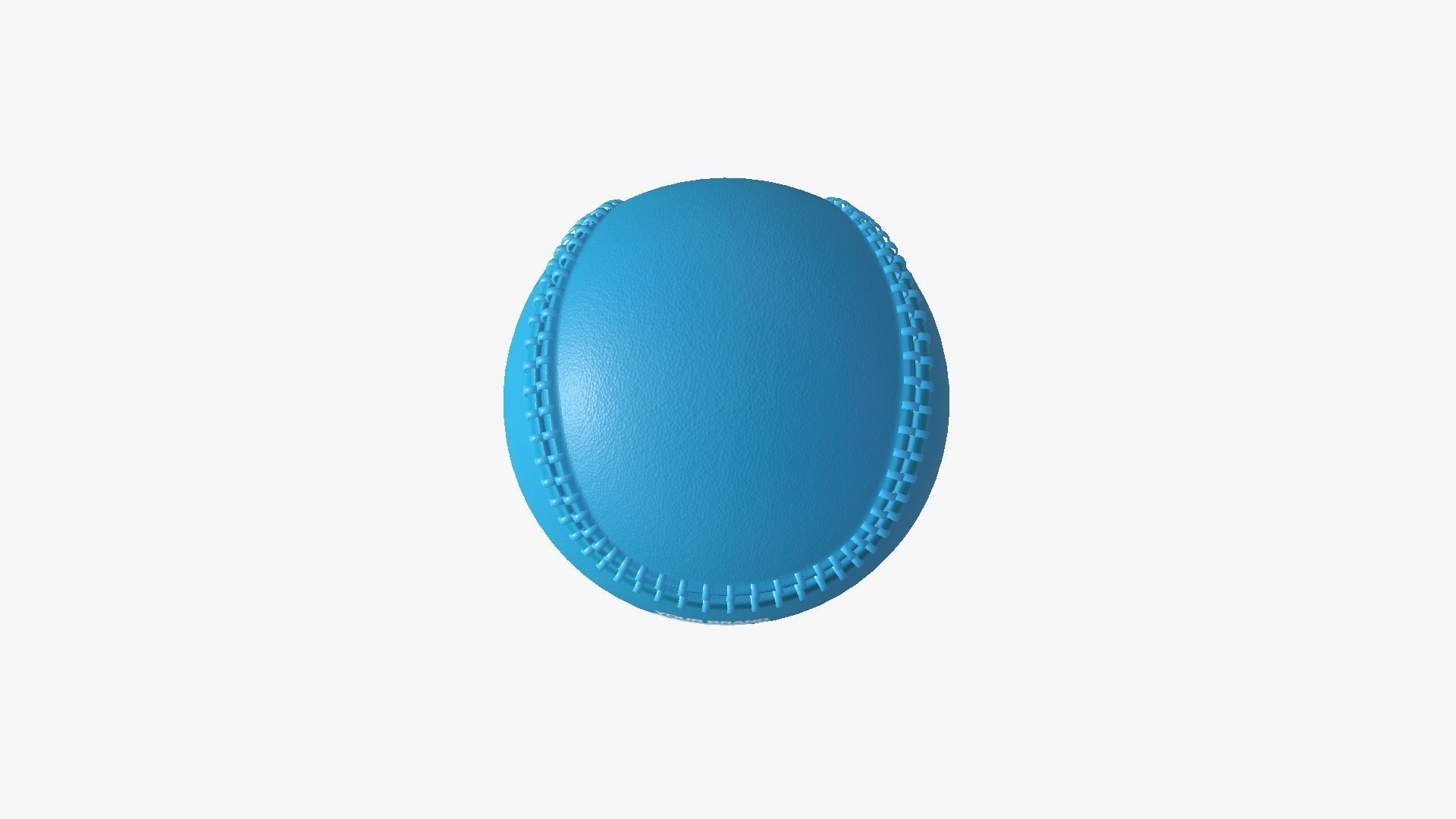 Baseball Ball 02 - Blank Mock Up Basic Template 3D model_6