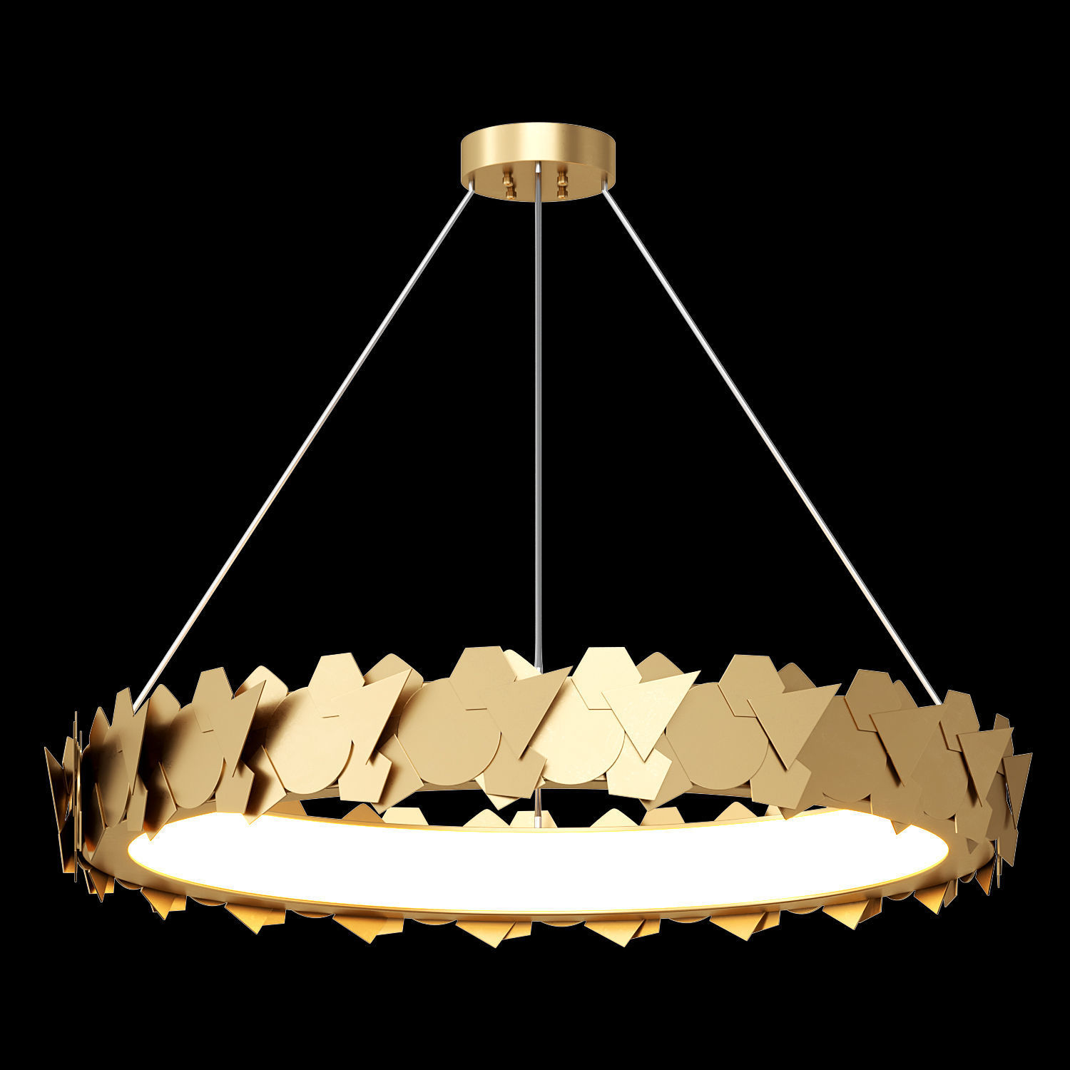 Chandelier NOLA by LaLume 3D model_1