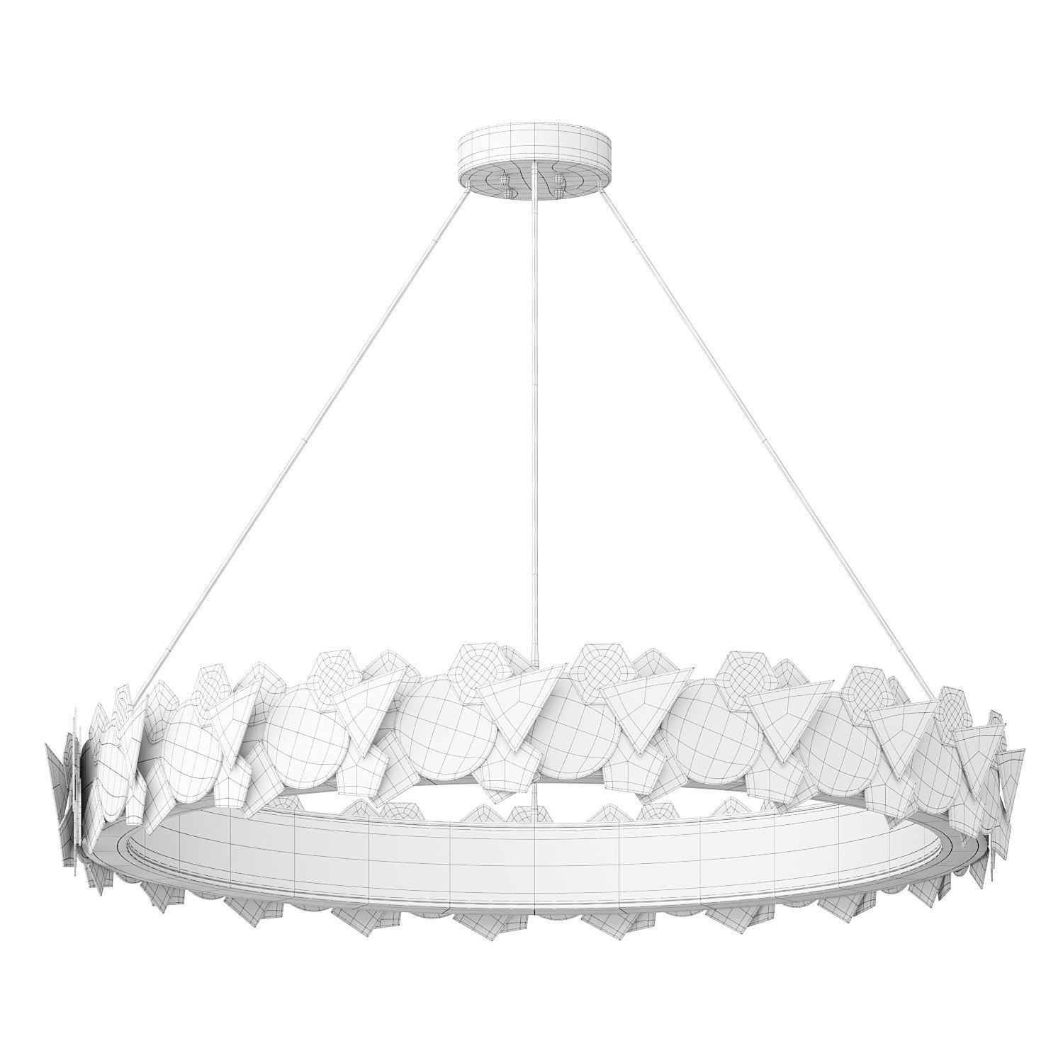 Chandelier NOLA by LaLume 3D model_2